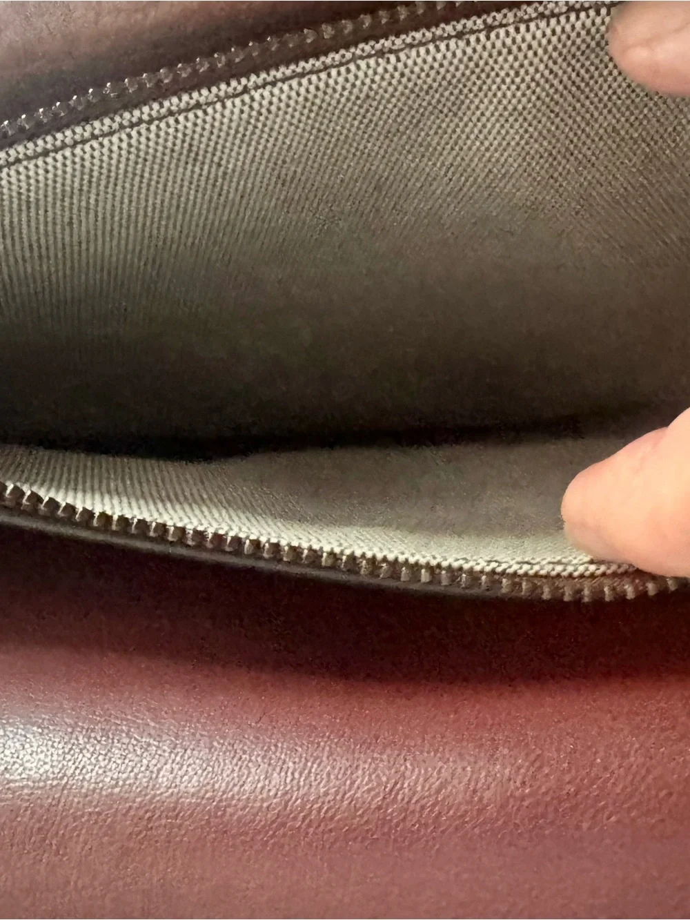 Coach smooth leather